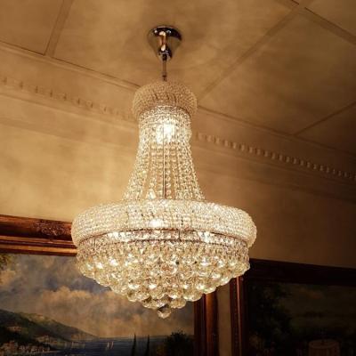 China Traditional Luxury French Empire Crystal Chandelier Lamp Lighting Fixtures for sale