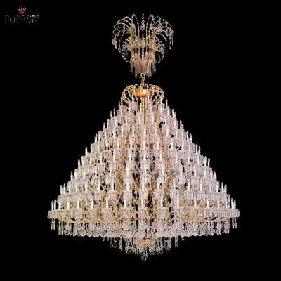 China Maria Theresa EUROPEAN Clear Crystal Ceiling Light Flush Mount for sale