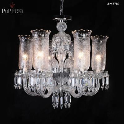 China Modern Duplex Bohemia Crystal Hotel Chandelier for sale