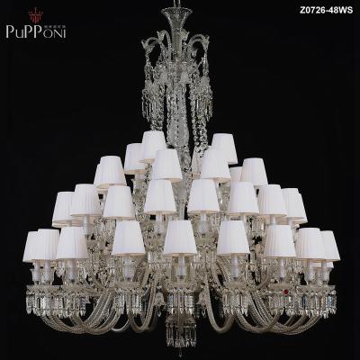 China Traditional French Style Crystal Chandeliers Luxury for sale