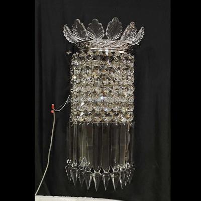 China EUROPEAN Antique Crystal Sconce Wall Light for sale