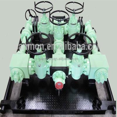 China ALLOY API 16c Choke Manifold With Adjustable Choke Valve For Oil And Gas for sale