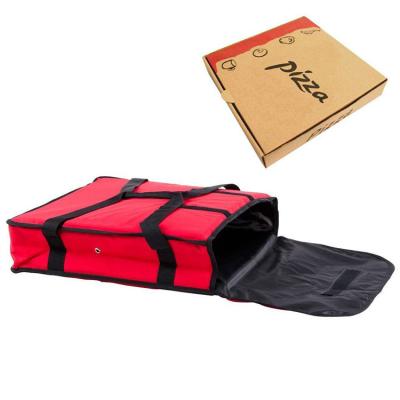 China Waterproof Customize Durable Thermal Insulated Pizza Delivery Bag Delivery Bag With Thick PE Foam for sale