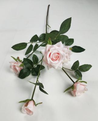 China 1001-XXZMG-5T ARTIFICIAL ARTIFICIAL FLOWER SILKYWAY PINK ROSE FLOWER for sale