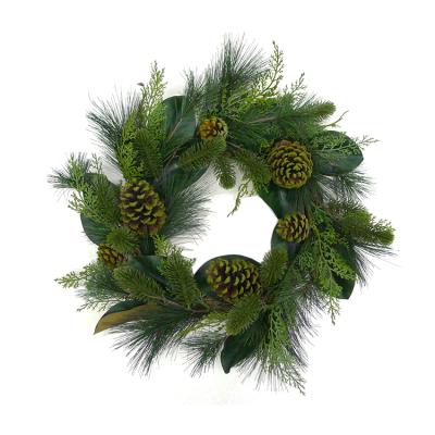 China Professional Factory Design Artificial Flower Christmas Best Garland Wreath For Hanging Wedding Wall Decor for sale