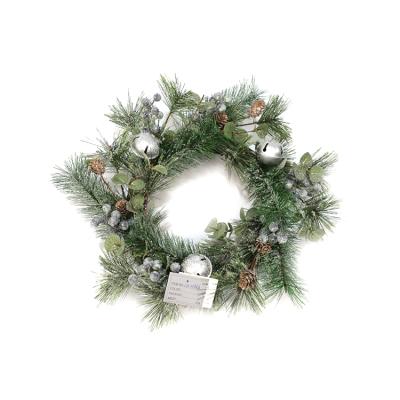 China Christmas Manufacturer Artificial Flower Supply Garland Wreath Christmas Decoration for sale