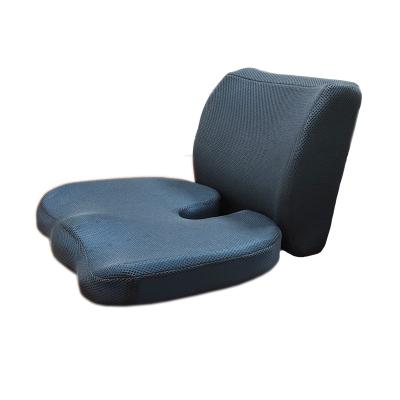 China Adult Memory Adjustable Buckle Back Seat Support Lumbar Support Pillow and Cushion Sets [FREE SAMPLE] for Office Chair for sale