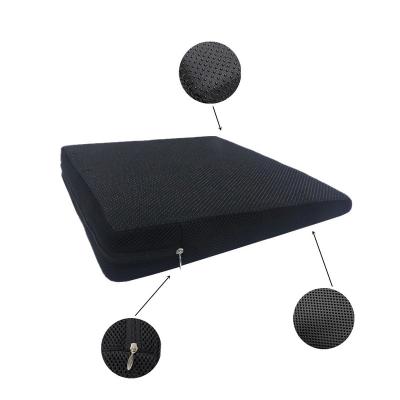 China Wholesale New PORTABLE Mesh Fabric Orthopedic Waist Back Pain Relief Lumbar Support Cushion Cushion for sale