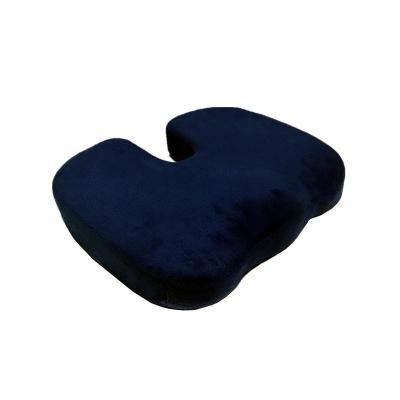 China Tailbone Memory Foam Anti-Decubitus Cushion for Office Chairs, Wheelchair, Car Seat - Black for sale