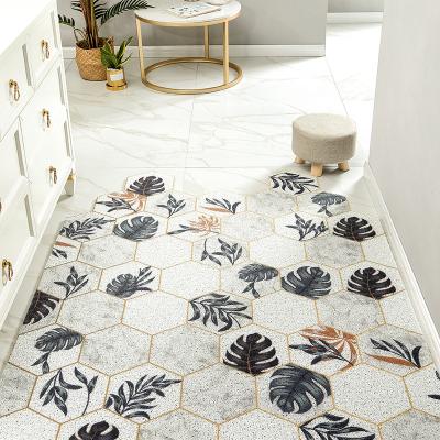 China Washable Entrance PVC Loop Mat Novelty Doormats For Front Entrance Home Striped Custom Multifunctional Door Mat 60x90 for sale