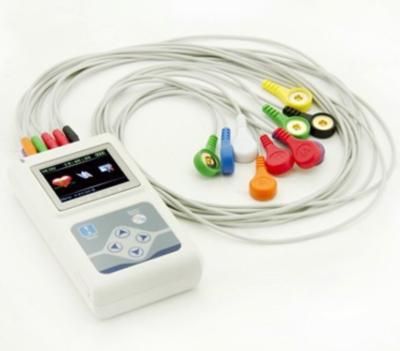 China Plastic CE Approved Hot-sell Holter ECG Machine With 12 Channels for sale