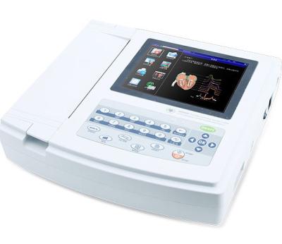 China CE approved 12 channel digital portable cheap ecg machine ECG 1200G for sale