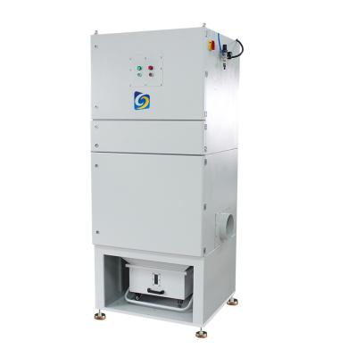 China 3.7kW impuls Jet Industrial Dust Collector met Vier PTFE-Membraanhepa Filters Te koop