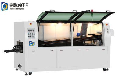 China Auto Wave Soldering Equipment , Full Process Monitoring Dual Wave Soldering Machine for sale