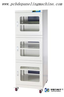 China Gabinete de almacenamiento blanco de la cámara del control de humedad 1250L para la lente de cámaras en venta