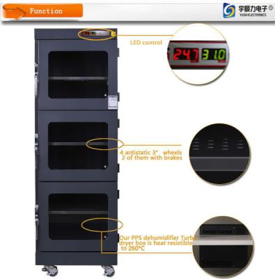 China Selbstbacken-trockener Speicher-Kabinett für empfindliche SMD Speicher der Feuchtigkeits- zu verkaufen