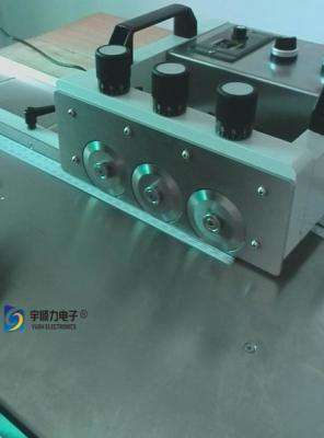 China Ausschnittblatt-Maschine 1.2m Aluminiumschneidlänge PWB-Führungs-Schneidemaschine LED mehrfache zu verkaufen