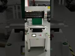 Semi-auto solder paste printer