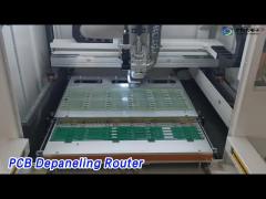 Widened PCB Depaneling Machine 60000rpm High Accuracy Full Automatic