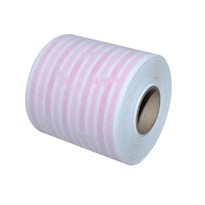 China Nonwoven Back Sheet 18um 90um PE Laminated Film For Baby Nappies Diapers for sale