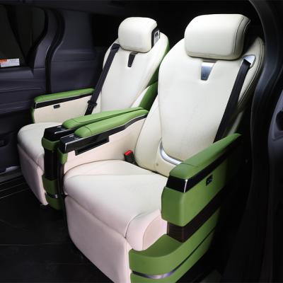 China Leather VIP luxury custom car seat electric rotation seat chair MPV LIMO V class vito sprinter sienna Coaster Alphard electric car seat for sale