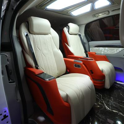 China Leather Factory sales van interior seat suitable for conversion of MPV and cars like Vito, Coaster, Viano and so on for sale