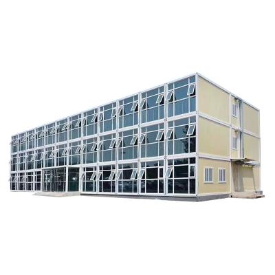 China Contemporary Prefab Economic Environment Friendly Movable Container House For Construction Site Office for sale