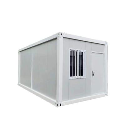 China Low Price Contemporary Steel Modular Prefab House Storage Container Flat Pack Light Low Price Detachable Container House 20ft for sale