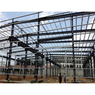 China Frame Part New Design Steel Structure Factory / Warehouse for sale