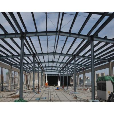 China Frame Room Low Cost Large-Span Prefab Lightweight Steel Structure Warehouse Building Construction for sale