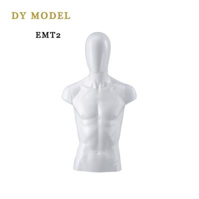 China Recyclable Fashionable Plastic Cheap Faceless Torso Mannequin for sale