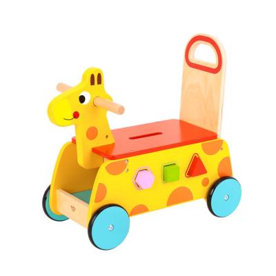 China Multifunctional Brain Development Play Toy Wooden New Design 2020 Colorful/Safe/Environmental Baby Walker for sale