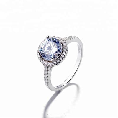 China Hot FASHIONABLE CZ Main Stone Jewelry 925 Sterling Silver Ring for sale