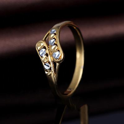 China Hiphop Women Metal Silver Gold Plated Ring 925 Ring Luxury Special Design Jewelry 24K For Fashion Girl for sale