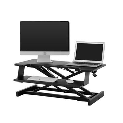 China Computer Accessories Ergonomic Height Adjustable Standing Desk (Height) Converter for sale