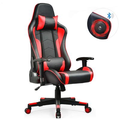 China True Adjustable Cheap (Size) 100 Chair Gamer Computer Chair With Lumbar Support Adjustable Headrest And Flip-Up Arm Black Modern Gaming Chairs for sale