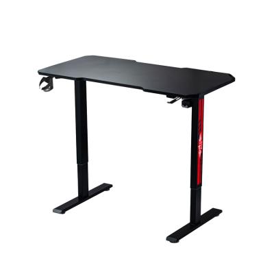 China Wholesale (Height) Carbon Fiber Height Gaming Computer Desk Adjustable Lift Stand Manufacturer Custom Lifting Desk for sale