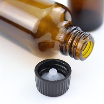 China High Quality Chemical 1oz 2oz 4oz 8oz 16oz In Stock Amber Clear Glass Boston Bottle With Plastic Cap For Chemical for sale