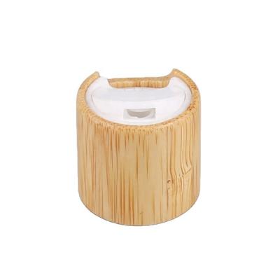 China Non Flip Top Screw Cap 28 410 Wooden Bottle Top Disc Top Cap for sale