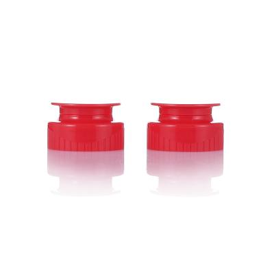 China Non Spill 24/410 Plastic Flip Top Cap For Gasoline Cleaner, Dishwashing Liquid, Liquid Detergent Cap for sale