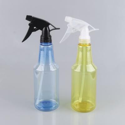 China Plastic Sprayer Bottles Personal Care Trigger Blue Color PET Chloroform Spray Bottle With Trigger Spray Pump for sale