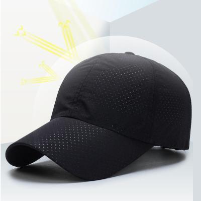 China COMMON Summer Leisure Beach Volleyball Hat Tennis 5 Panel Breathable Quick Dry Baseball Hat for sale