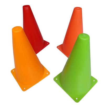 China Top selling PE size 23cm smart plastic training cones conos de futbol for sale