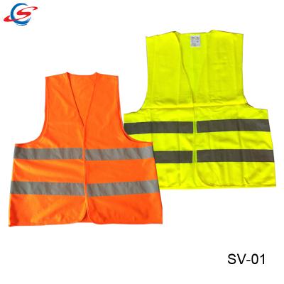 China Fabric Or Mesh High Visibility Sports Vest Reflective High Visibility Safety Belt Running Riding Vest for sale