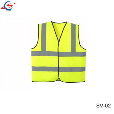 China Pavement Safety Standard Size Wholesalers Traffic Safety Reflective Vest for sale