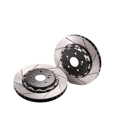 China Cast B&W Factory Wholesale Price High Performance Customized Car Front Rear 355mm Brake Disc Rotors for sale