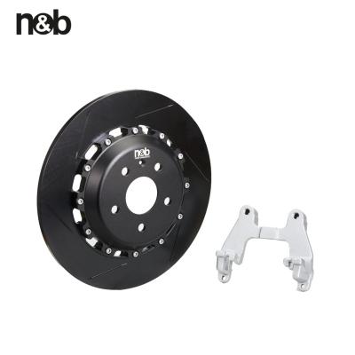 China The cast b&w performance rear rotor retrofit kit for european car for sale