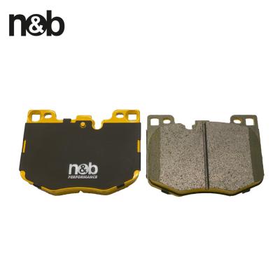 China B&W representation of NAO Ceramic Racing Ceramic Brake Pads for G20 D1867 22425 Supra Brake Pads for sale