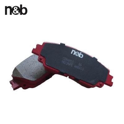 China NAO Sport NAO Ceramic Brake Pads B&W For Toyota Camry RAV 4 For LEXUS UX Brake Pads 04465-0E060 D2076 for sale