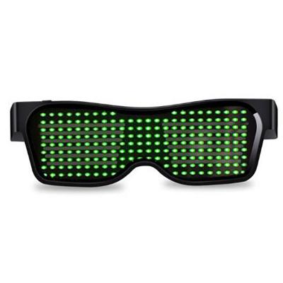 China Smart Sunglasses App Bluetooth Led Luminescent Glasses Wireless Artificial Intelligence Dynamic Charging Custom Model Led Smart Sunglasses for sale